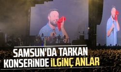 Samsun'da Tarkan konserinde ilginç anlar: Terim mis gibi kokuyor