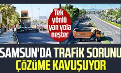 Samsun'da trafik sorunu çözüme kavuşuyor