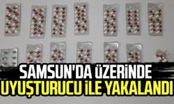 Samsun'da 2 kişi üzerinde uyuşturucu ile yakalandı