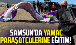 Samsun'da yamaç paraşütçülerine eğitim!