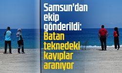 Samsun'dan ekip gönderildi: Batan teknedeki kayıplar aranıyor