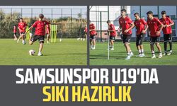 Yılport Samsunspor U19'da sıkı hazırlık