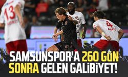 Samsunspor'a 260 gün sonra gelen galibiyet!