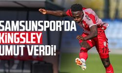 Samsunspor'da Kingsley umut verdi!