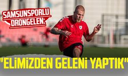 Samsunsporlu Rick Van Drongelen: "Elimizden geleni yaptık"