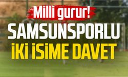 Milli gurur! Samsunsporlu iki isime davet