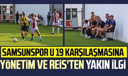 Samsunspor U 19 karşılaşmasına yönetim ve Thomas Reis'ten yakın ilgi