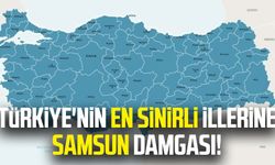 Türkiye'nin en sinirli illerine Samsun damgası!