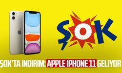 Şok'ta indirim: Apple iPhone 11 geliyor!