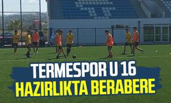 Termespor U 16 hazırlıkta berabere