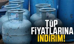 Tüp fiyatlarına indirim!