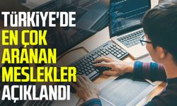 Türkiye'de en çok aranan meslekler açıklandı