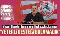 Veysel Bilen'den Samsunspor Basketbol açıklaması: "Yeterli desteği bulamadık"