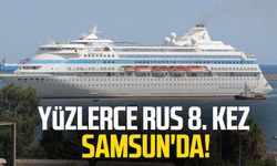 Yüzlerce Rus 8. kez Samsun'da!