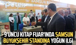 9'uncu Kitap Fuar'ında Samsun Büyükşehir standına yoğun ilgi