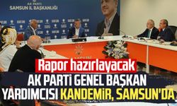 AK Parti Genel Başkan Yardımcısı Erkan Kandemir, Samsun'da