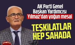 AK Parti Genel Başkan Yardımcısı Yusuf Ziya Yılmaz'dan yoğun mesai