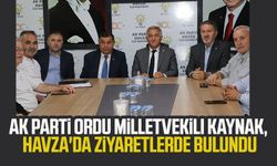 AK Parti Ordu Milletvekili Kaynak, Havza'da ziyaretlerde bulundu