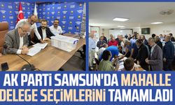 AK Parti Samsun'da mahalle delege seçimlerini tamamladı