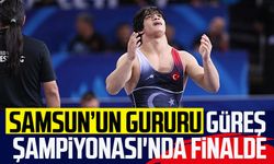 Samsunlu Alperen Berber Güreş Şampiyonası'nda finalde