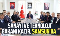 Sanayi ve Teknoloji Bakanı Mehmet Fatih Kacır Samsun'da