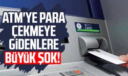 ATM'ye para çekmeye gidenlere büyük şok!