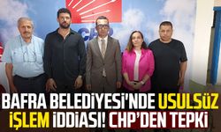 Bafra Belediyesi'nde usulsüz işlem iddiası! CHP'den tepki