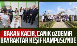 Bakan Kacır, Canik Özdemir Bayraktar Keşif Kampüsü'nde