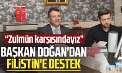 SBB Başkanı Halit Doğan'dan Filistin'e destek