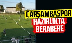 Çarşambaspor hazırlıkta berabere