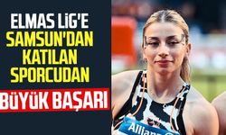 Elmas Lig'e Samsun'dan katılan sporcu Reyhan Taşdelen'den büyük başarı