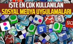 İşte en çok kullanılan sosyal medya uygulamaları