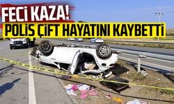 Samsun yolunda feci kaza! Polis çift hayatını kaybetti