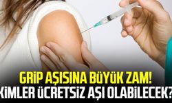 Grip aşısına büyük zam! Kimler ücretsiz aşı olabilecek?