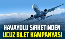 Havayolu şirketinden ucuz bilet kampanyası