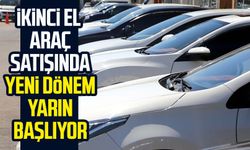 İkinci el araç satışında yeni dönem yarın başlıyor