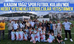 İlkadım Yağız Spor Futbol Kulübü'nde hedef yetenekli futbolcular yetiştirmek