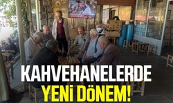 Kahvehanelerde yeni dönem!