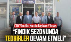 Kazım Yılmaz: "Fındık sezonunda tedbirler devam etmeli"