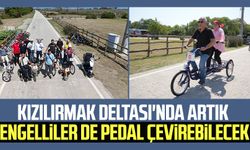 Kızılırmak Deltası'nda artık engelliler de pedal çevirebilecek