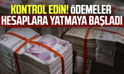 Kontrol edin! Ödemeler hesaplara yatmaya başladı