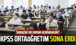 KPSS Ortaöğretim sona erdi! Sonuçlar ne zaman açıklanacak?