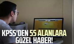 KPSS'den 55 alanlara güzel haber! 56, 57, 58, 59, 60, 65, 70 puanla nereye girilir?