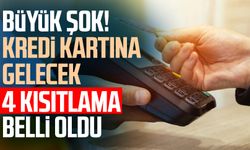 Büyük şok! Kredi kartına gelecek 4 kısıtlama belli oldu