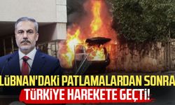 Lübnan'daki patlamalardan sonra Türkiye harekete geçti!