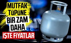 Mutfak tüpüne bir zam daha: İşte fiyatlar