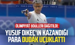 Olimpiyat ödülleri dağıtıldı: Yusuf Dikeç'in kazandığı para dudak uçuklattı