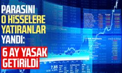 Parasını o hisselere yatıranlar yandı: 6 ay yasak getirildi