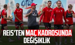 Reis'ten Çaykur Rizespor - Samsunspor maçı kadrosunda değişiklik