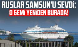 Ruslar Samsun'u sevdi: O gemi yeniden burada!